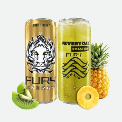 Everyday Roastery Fury Energy Green Pineapple - 500 Ml