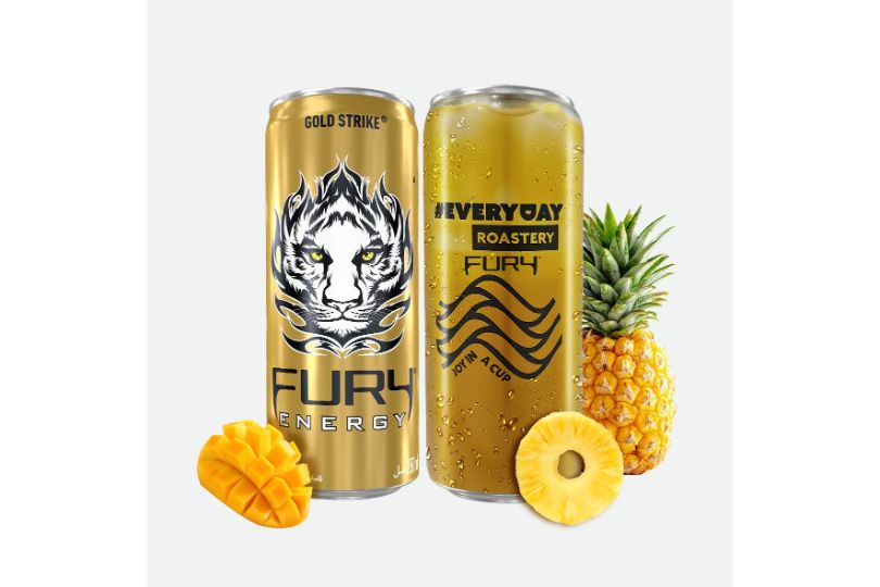 Everyday Roastery Fury Energy Tropical Mnago - 500 Ml