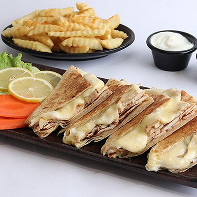 Extra Chicken Arabic Shawarma Meal
