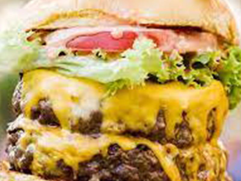 Extreme cheese Burger