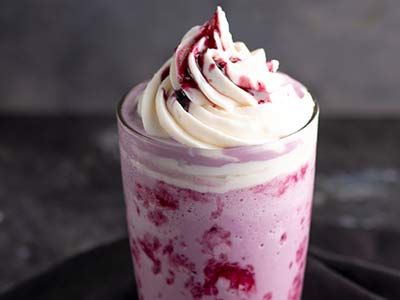 Blueberry With Cream Frappe