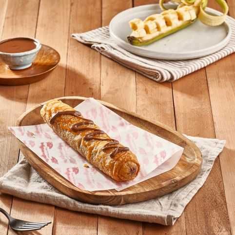 Rolling Banana Chocolate