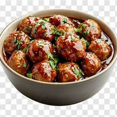 Adding meatballs to pasta