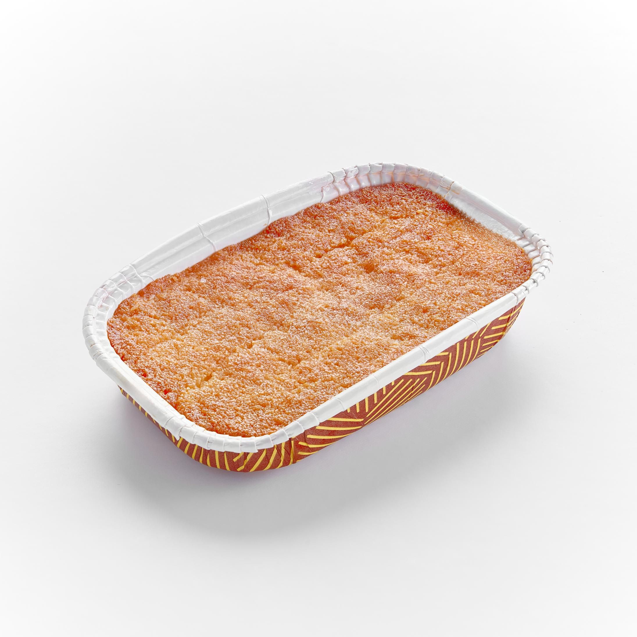 Basbousa With Cream And Coconut