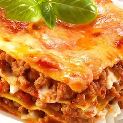 Meat lasagna