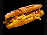 Potato Fajita Sandwich