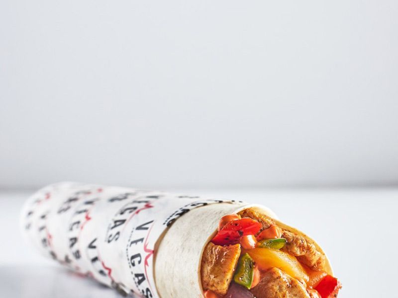 Chicken Fajita Wrap Sandwich
