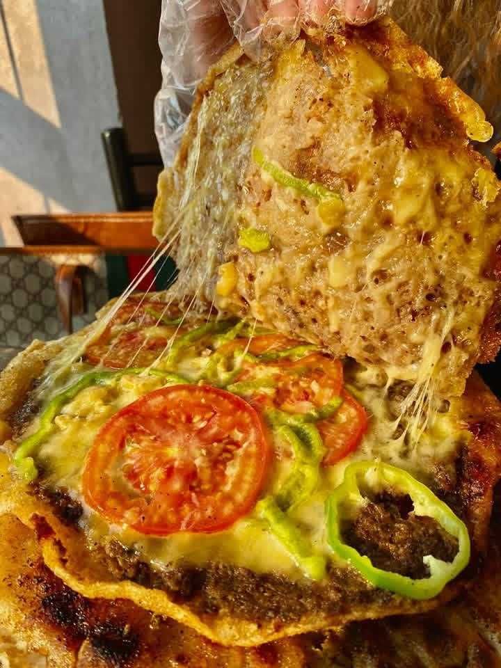 Mutton with Cheese Hawawshi