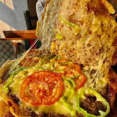 Mutton with Cheese Hawawshi