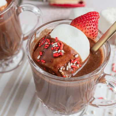 Strawberry Hot Chocolate