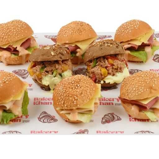 Mini Sandwich Gourmet Box 9 pcs BK