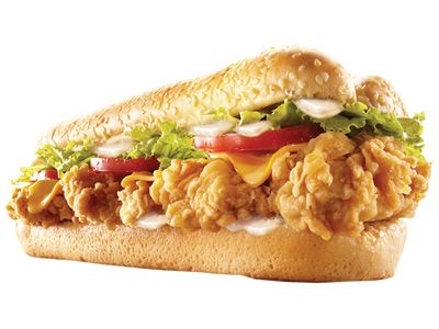 Chicken Strips Sandwich