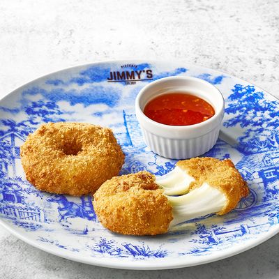 Fried Mozzarella Donuts