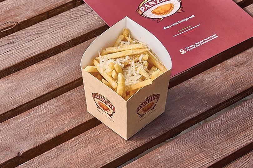 Fries with Parmesan
