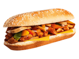 Fajita Mushroom Sandwich