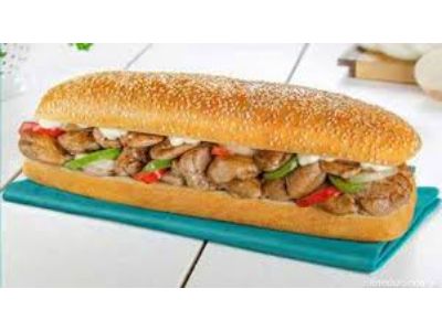 Fajita Chicken On Grill Sandwich