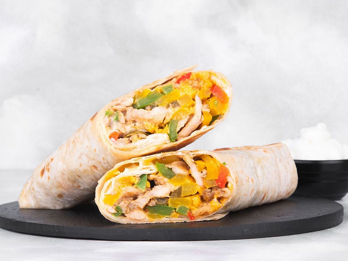 Fajita Chicken Wrap Sandwich
