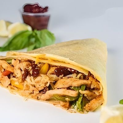 Chicken Fajita Crepe