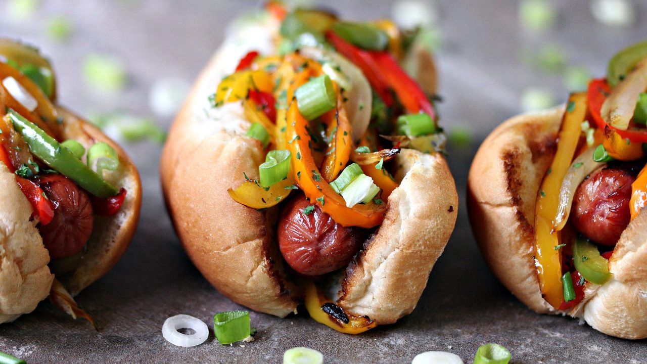 Fajita Oriental Sausage Sandwich