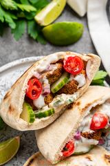 Double Falafel Sandwich