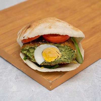 Chickpea falafel