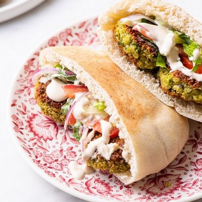 Curry Falafel Sandwich