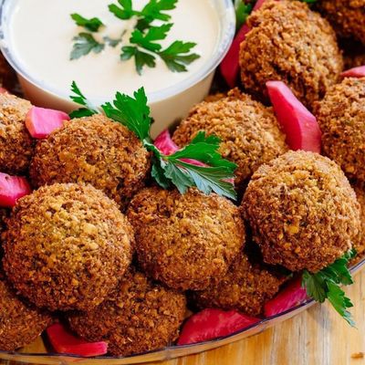 Falafel Qamati Patty