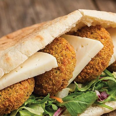 Taamia with Cheese Sandwich