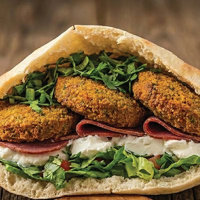 Taamia Kiri Pastrami Sandwich