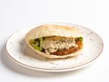 Falafel With Baba Ghannoug Sandwich