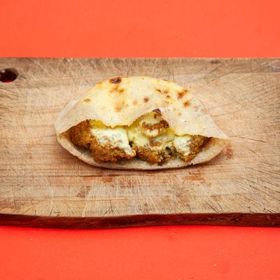 Falafel With Cheddar Cheese