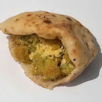 Falafel with Romy cheese