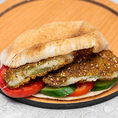 Falafel with cheddar