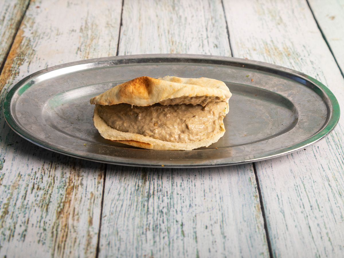 Baba Ghannoug Sandwich