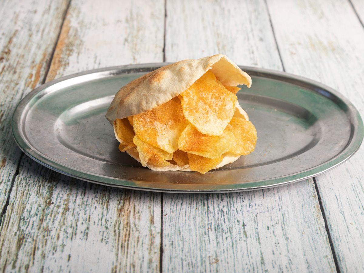 Chips Potatoes Sandwich