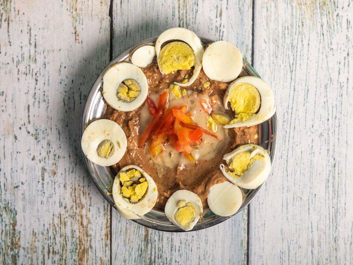 Foul With Fried Eggs
