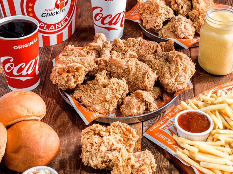 Chicken Planet Family Meal - 12 Pieces