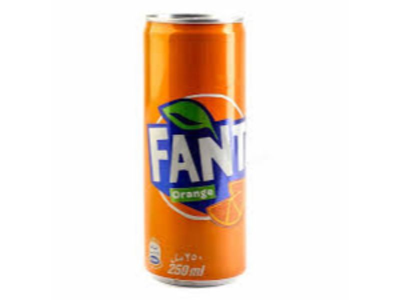 Orange Fanta Can