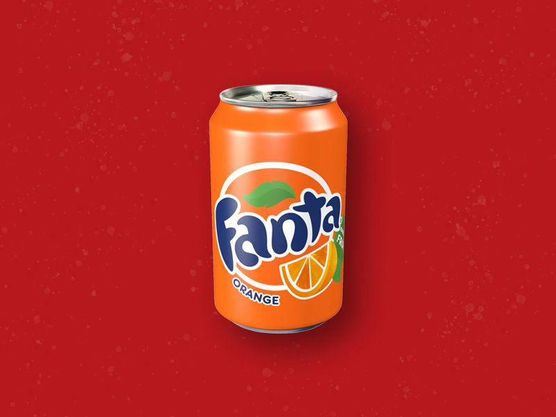 Fanta Orange Can