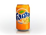 Fanta Orange Can