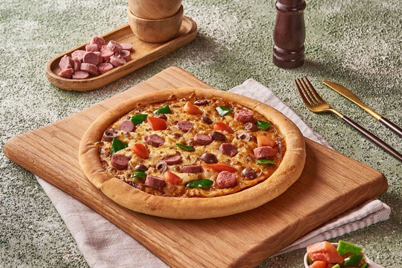 Small Mix Meat Pizza