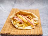 Hot Dog Fries Sandwich