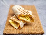 Salami Omelette Sandwich