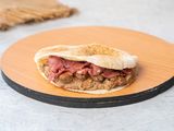 Foul Sandwich with Ghee And Pastrami