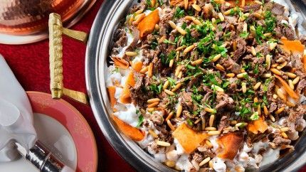 Meat Shawerma Fatteh