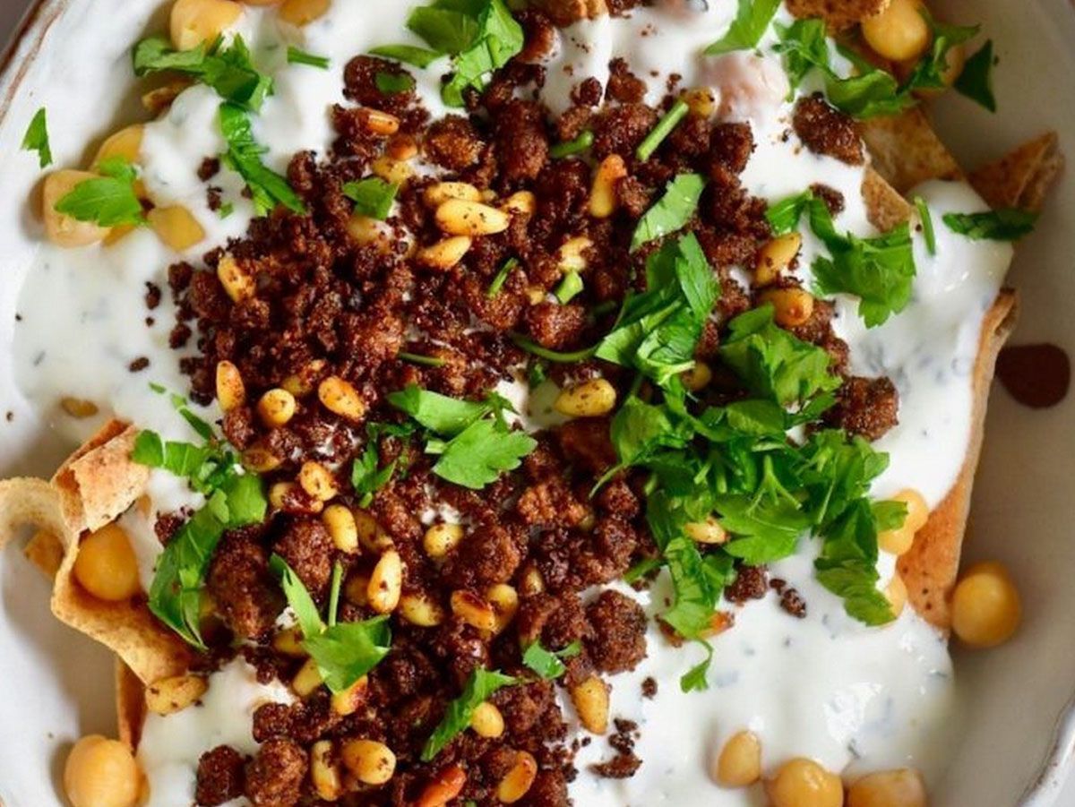 Fatteh with Ghee meal