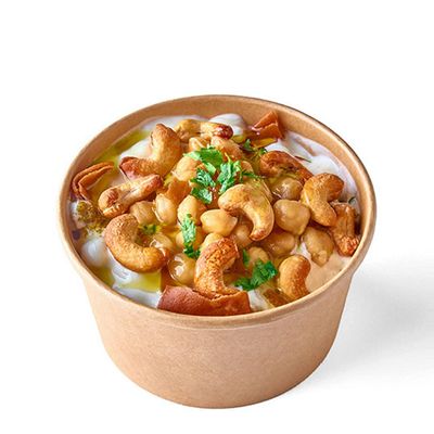 Fatteh with nuts