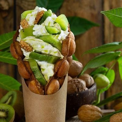Fattet Waffles Pistachio