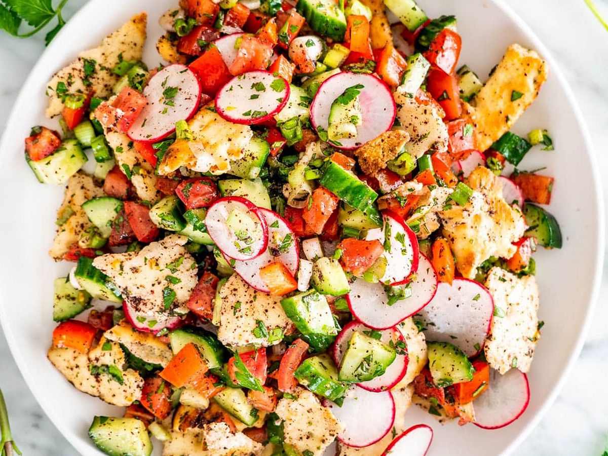 Fattoush salad