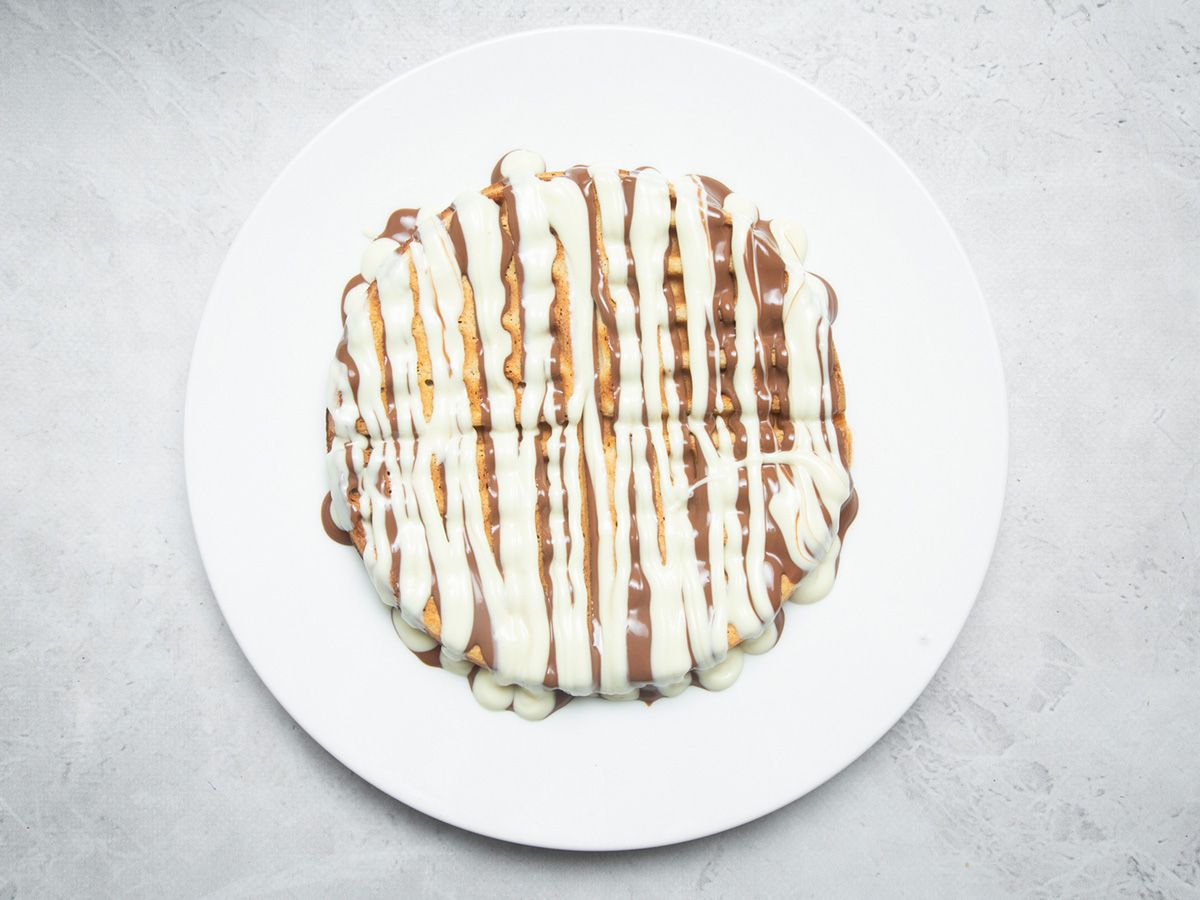 White Chocolate Waffle
